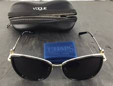 Michael Kors MK 1067B CORSICA 10148G 55-18-140 Black Gold W/ Black Gradient