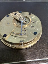 1885 ELGIN POCKET WATCH MOVEMENT 1634439 GRADE 82 18s 13j