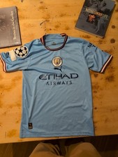 Manchester City 2022/23 Home Jersey Blue Puma - Youth Large - See MEASUREMENTS