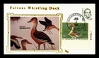 Dr Jim Stamps FDC Fulvous Whistling Duck 1986 Federal Duck Stamp LEB Cachet