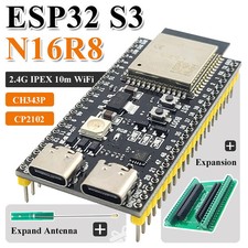 ESP32 S3 Development Boards with Expansion Adapter Kit 2.4G Wifi BT Module.