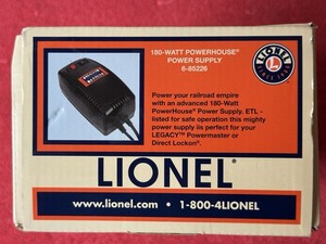 Lionel Trains 6-85226 180 Watt Powerhouse 10 Amp Power Supply NEW IN BOX