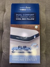 Theraluxe by Therapedic Dual Comfort Cooling Gel Memory Foam Pillow Queen