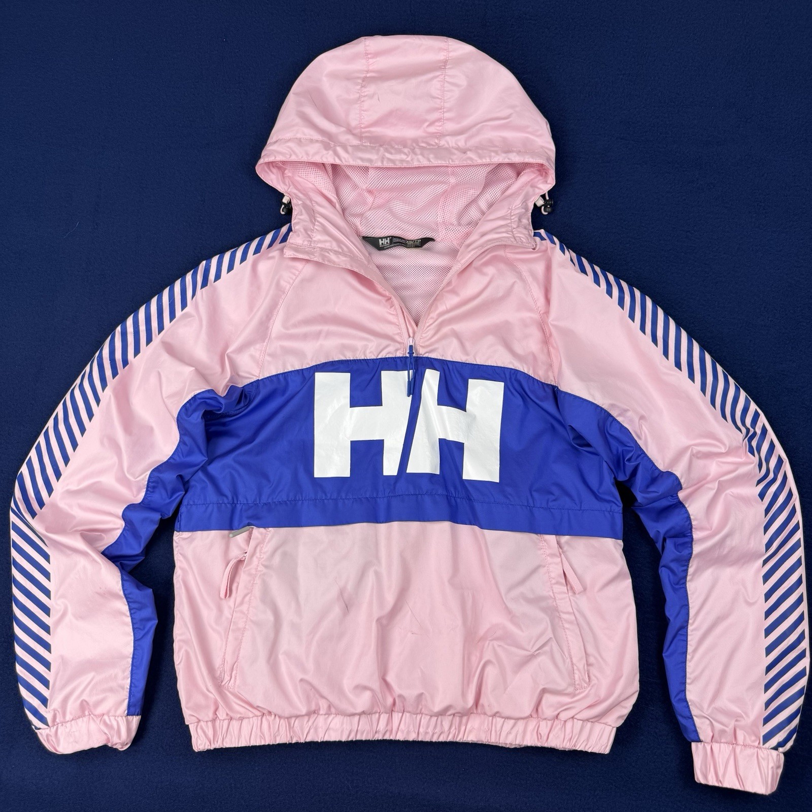 Helly Hansen Vector Windbreaker Packable Pink Blu… - image 1