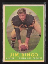 1958 Topps #103 Jim Ringo - EX/EX+ Set Break!