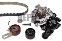 Wasserpumpe Plus Zahnriemensatz Hepu PK19010TH FÜR CitroËN DS Passend FÜR Fiat