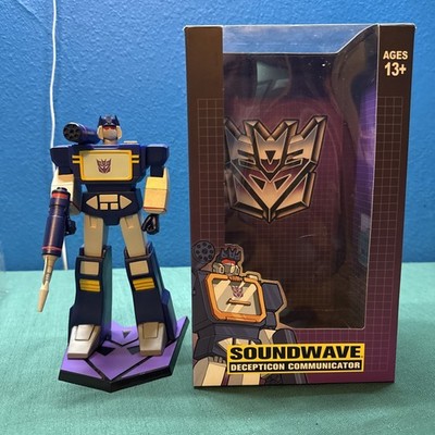 Transformers Soundwave 9-inch PVC Statue PCS Collectibles 2020 Hasbro Decepticon
