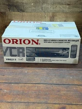Orion VR0211B VCR VHS HQ Digital Auto Tracking W/ REMOTE & BOX