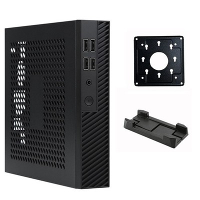 DX01 Mini ITX HTPC Desktop Computer Chassis Case Frame Thin Half Height