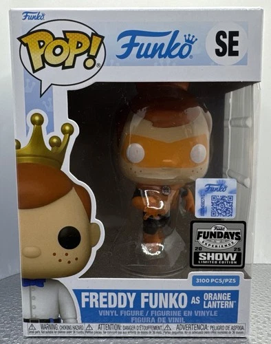 Funko Pop Freddy Funko as Orange Lantern #SE Fundays Exclusive DC Comics 3100 pc