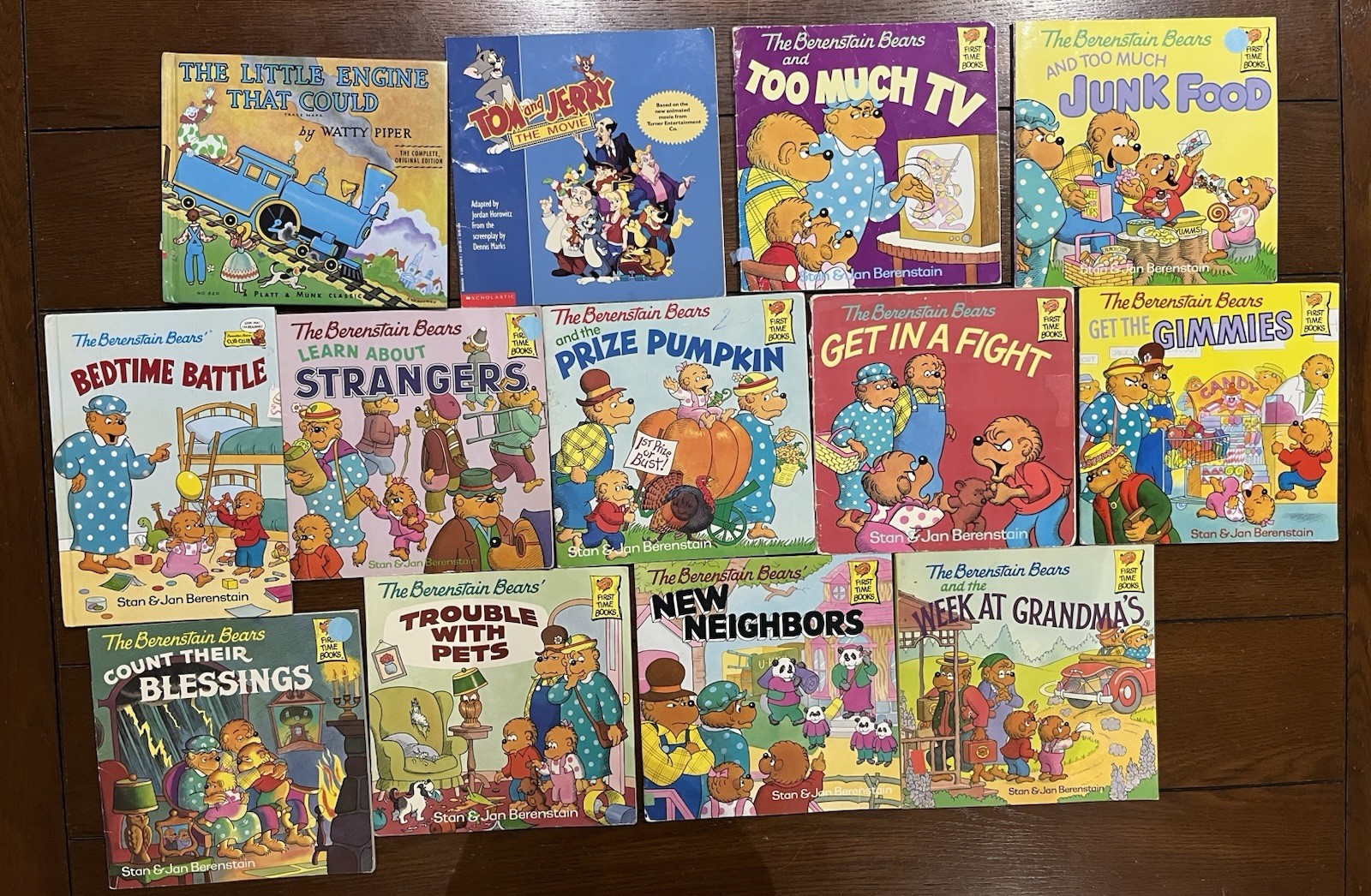 Vintage Berenstain Bears Lot of 13 80’s-90’s Books Mixed Titles