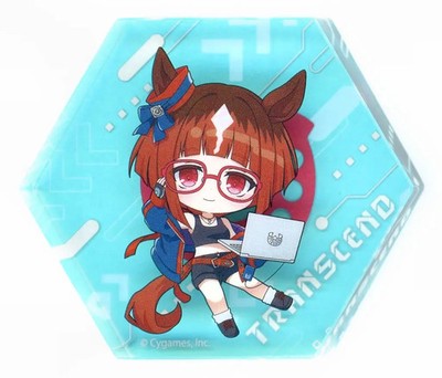 Acrylic stand/acrylic panel Transcend ''Uma Musume Pretty Derby x Bic Camera