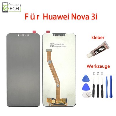 Für Huawei Nova 3i / P Smart Plus LCD Display INE-LX1 INE-LX2 Touch Screen B...