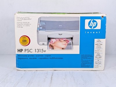 HP PSC 1315 V All In One Inkjet Printer New Open Box 