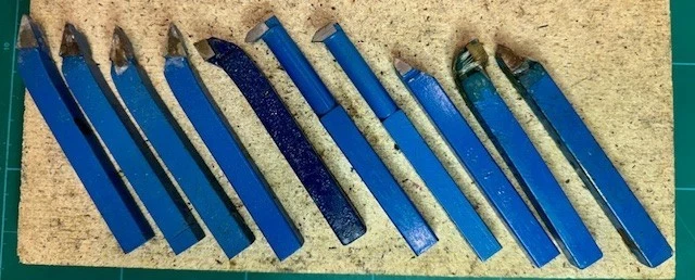 Soba Pack 10 TCT Hartgelötet Spitze Drehbank Werkzeug Typ 3/8/10mm ( Ab Display - Bild 4 von 4