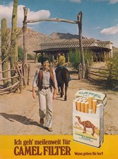 Camel Zigaretten - Reklame Werbeanzeige Original-Werbung 1974 (3)