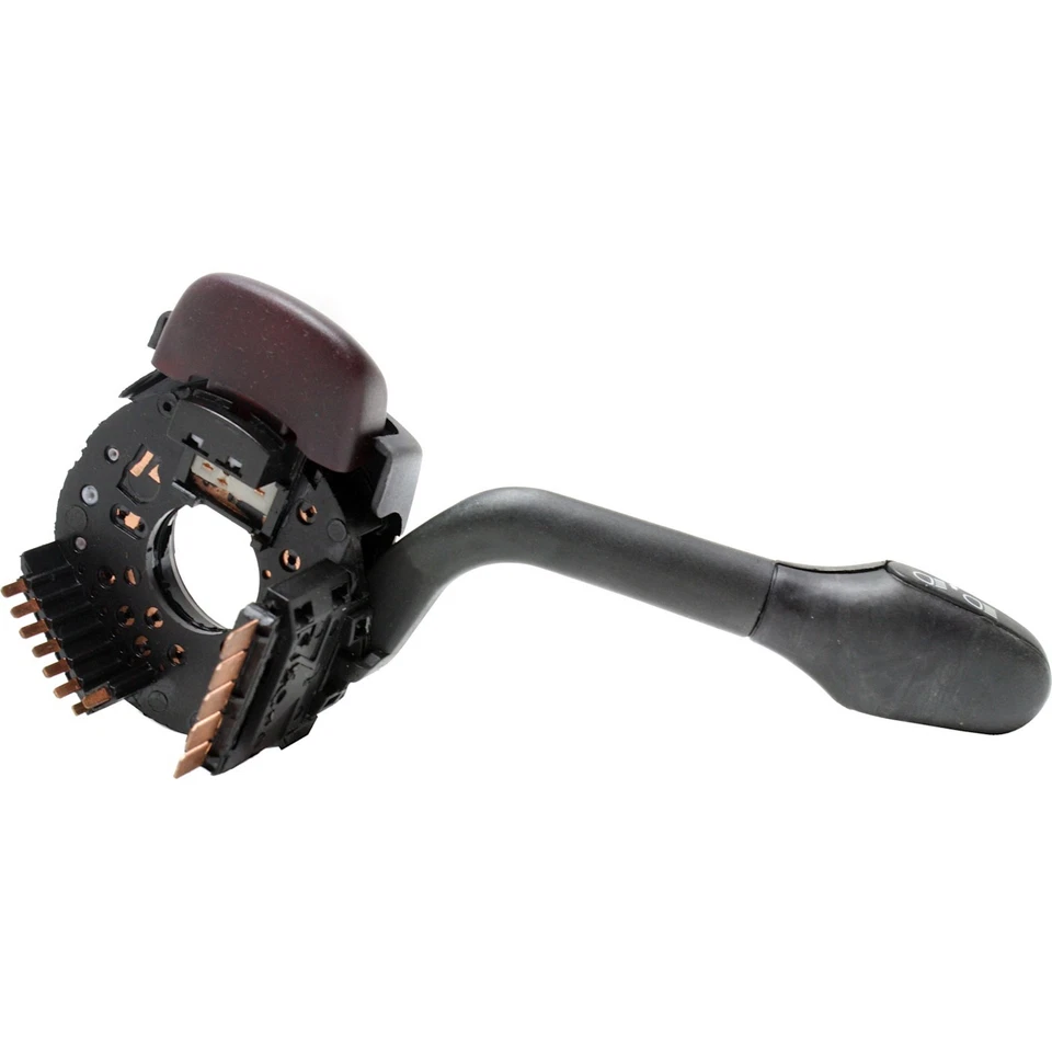 Turn Signal Switch For 1993-1999 Volkswagen Jetta Black Controls Hazard Warning - Image 4 of 4