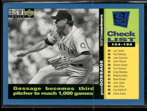 1995 Goose Gossage #262