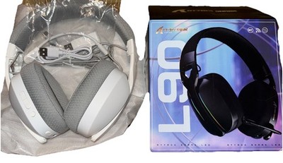 ATTACK SHARK L90 Foldable RGB Ultra-Light Tri-Mode Gaming Headset