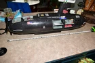 GI Joe U.S.S. TIGER SHARK SUBMARINE w/ WORKING ELECTRONICS Hasbro 2003