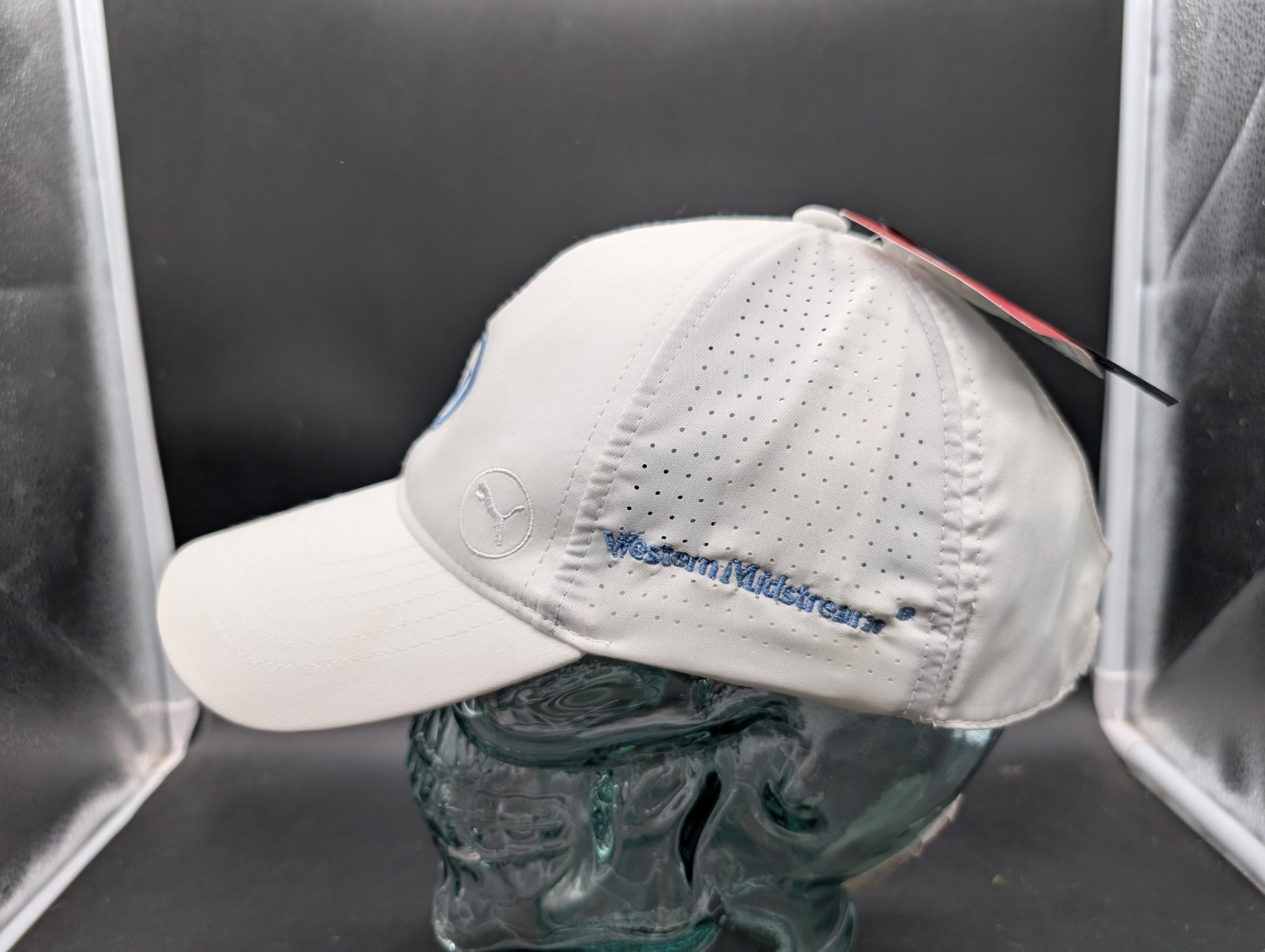 Cappello da golf Puma Golf donna Pony Flow Performance logo Western Midstream nuovo
