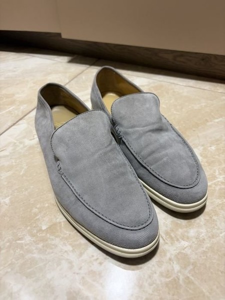 Men Aldo Brue Loafers Grey Suede 42.5