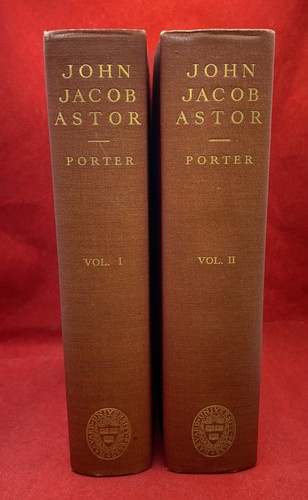 John Jacob Astor Business Man Kenneth Wiggins Potter HC 1st Edition 1931 - Picture 1 of 21