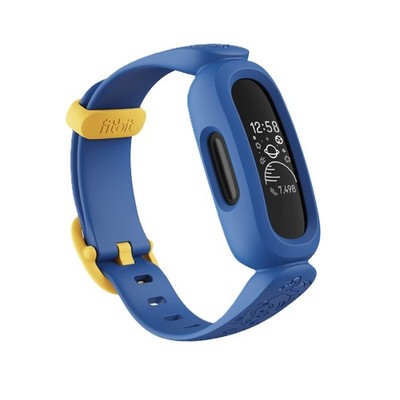 Fitbit Fitness Tracker Ace 3 for Kids 8 Days Battery Life with Sport Band (Blue)