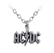 Image of AC/DC LIGHTNING LOGO PENDANT