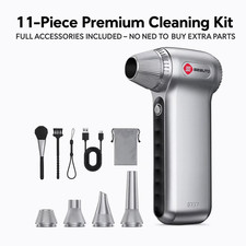 Compressed Air Duster Rechargeable Super Power Air Blower With 3-Gear Turbo Fan