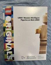 Lego Originals: Lego Wooden Minifigure Lego, #853967 Rare New In Box