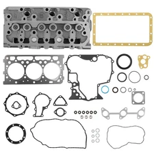 Complete Cylinder Head w/ Full Gasket Set for Kubota D902 Engine RTV900 Tractors