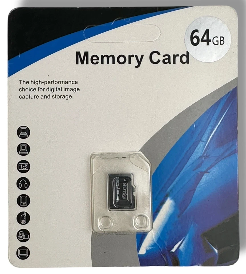 Lot of 6 High Performance Memory Cards 64GB Micro SD Cards New, Sealed - Image 2 of 4