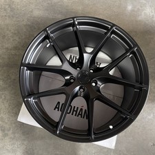Used 20x10.5 Aodhan AFF7 5x112 35 66.6 Matte Black Wheel(1)