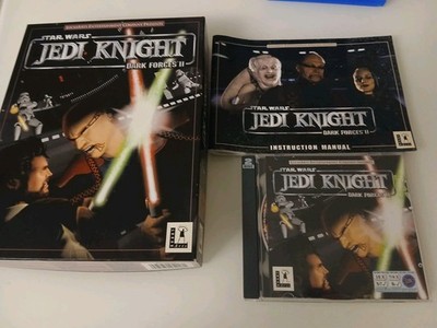 STAR WARS JEDI KNIGHT DARK FORCES 2 II BIG BOX 1997 PC FIRST EDITION LUCAS ARTS