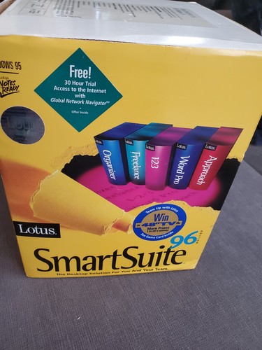 Lotus SmartSuite Smart Suite 96 big box - Complete Floppy disk version
