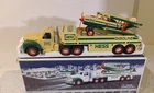 2002 Hess Truck and Airplane, Yellowed FREE SHIP VINTAGE