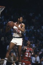 Eastern Conference Finals Milwaukee Bucks Alton Lister in action v- Old Photo