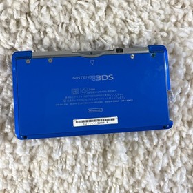 Nintendo 3DS Cobalt Blue Handheld Handheld Console System CTR-001 Japan Read