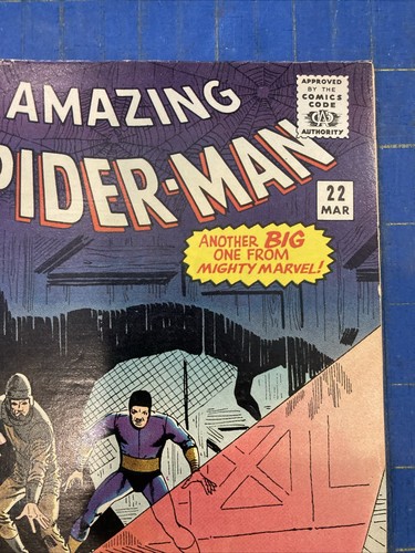 AMAZING SPIDER-MAN #22 Marvel Mar 1965 Vol 1 1st app of Princess Python VF+ - Picture 4 of 7