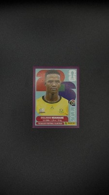 Panini FIFA World Cup 2026 Khulumani Ndamane Purple Sticker RARE RSA 7