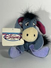 Disney Store Eeyore 9" Mini Bean Bag Plush Toy NEW NWT