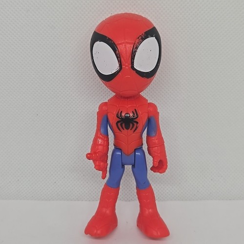 Hasbro Spider-Man rot & blau bewegliche Actionfigur 2021 DC Comics 4"