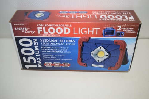 Light-N-Carry LED COB A/F/S Light, 1500lm Max, 2 Batteries (LNC2251) - NEW! - Picture 8 of 14