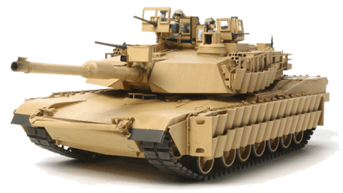 TAMIYA 35326 US M1A2 SEP Abrams Tank TUSK II 1:35 Military Model Kit.