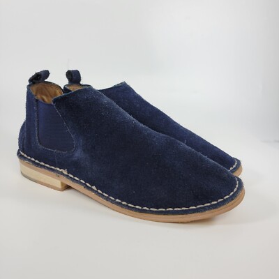 Steve Madden Blue Suede Dress Boots Steve Madden Men main image 2
