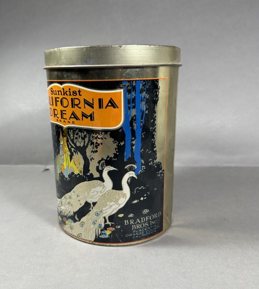 Vintage Sunkist Valencia California Oranges Store Display Price Label