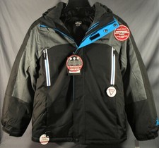 Boys Large 14 - 16 Zero Xposure All Season 3 in 1 Hooded Jacket Coat - NWT