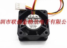 1 PCS SANYO FAN 109P0412D601 DC 12V 0.18A 4020 4CM 3 PIN Dual ball cooling fan