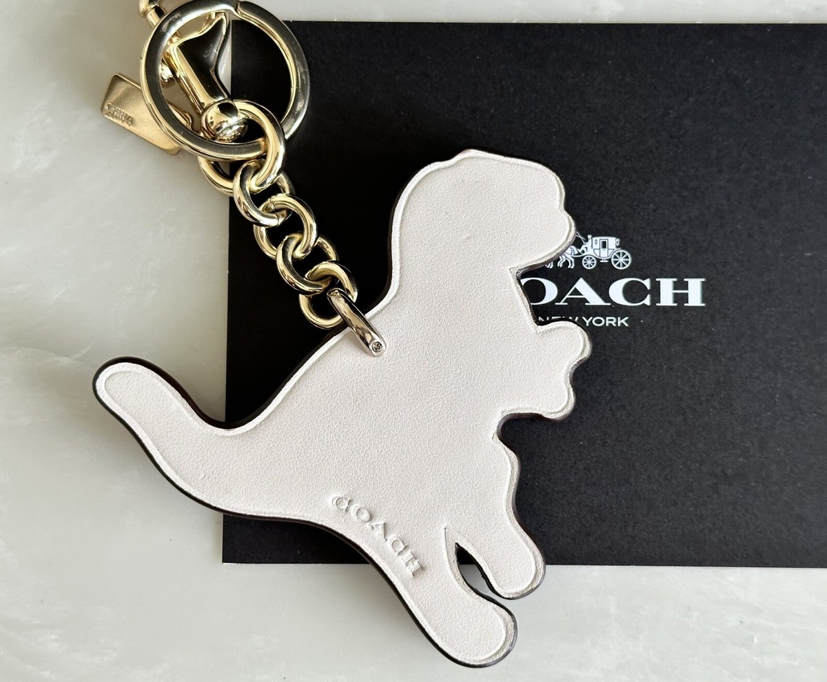 NEW COACH REXY EMBROIDERED BAG CHARM / KEY RING / FOB F58494 | eBay